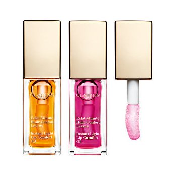 Clarins Vyživující olejová péče na rty (Eclat Minute Huile Confort Lèvres) 07 honey glam 7 ml