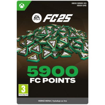 EA Sports FC 25 - 5900 FC Points – Zboží Živě