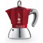 Bialetti Moka konvička Induction New, 4 šálky, Červená – Zboží Mobilmania
