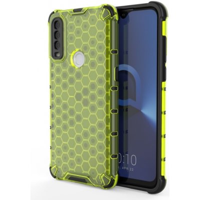 PROTEMIO 55296 HONEYCOMB Ochranný kryt Alcatel 1S 2020 / 3L 2020 zelený – Zbozi.Blesk.cz