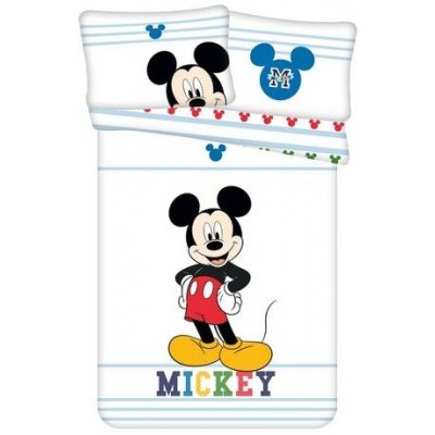 Jerry Fabrics povlečení Mickey color 135 x 100 , 40 x 60 cm – Zboží Mobilmania