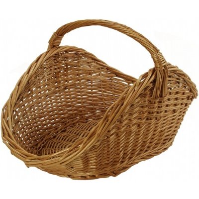 Nohel Garden Koš na dřevo proutěný přírodní 62x36x40cm – Hledejceny.cz