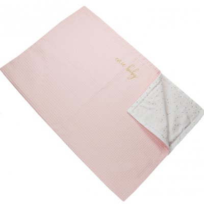 enie baby Deka růžová bílá – Zboží Mobilmania