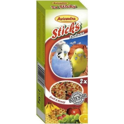 Avicentra tyčinka pre andulky s ovocím a medom 2 x 55 g – Hledejceny.cz