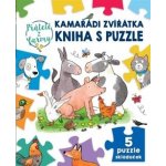 Kamarádi zvířátka kniha s puzzle Přátelé z farmy – Zbozi.Blesk.cz