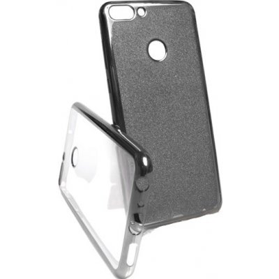 Pouzdro Glitter Case Elektro Huawei P Smart Černé – Zboží Mobilmania