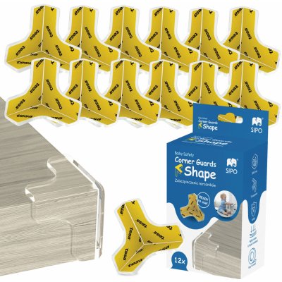 Sipo silikonová ochrana rohů tvar T 12 kusů – Hledejceny.cz