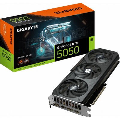 Gigabyte GeForce RTX 5050 GAMING OC 8GB GDDR6 GV-N5050GAMING OC-8GD – Hledejceny.cz