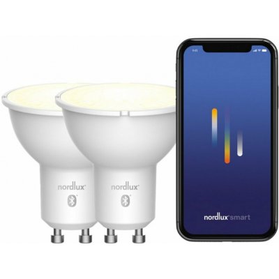 NORDLUX Smart GU10 2-kit 2200-6500K 420lm 2070041000 – Hledejceny.cz