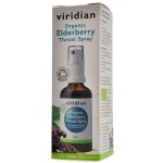 Viridian Elderberry Throat Spray Organic 50 ml – Zbozi.Blesk.cz