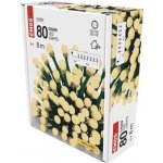 EMOS LED vánoční cherry řetěz kuličky 8 m venkovní i vnitřní teplá bílá časovač – Zboží Dáma