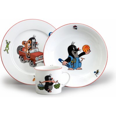 Thun 1794 Dětská porcelánová sada Krtek a balónek 3 ks – Hledejceny.cz