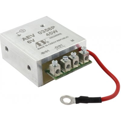 Regulátor dynama 6V 45W (+) AEV 0358P - JAWA, ČZ – Sleviste.cz