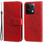 Mandala knížkové Xiaomi Redmi Note 13 X6 5G - červené – Zboží Živě