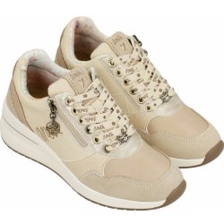 Anekke dámské kožené boty Sneakers peace & love wedge