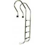 FILINOX Žebřík nerez Mixta s pouzdrem 4 stupňový, (AISI 316) – Zboží Dáma