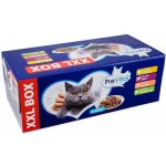 Prevital XXL BOX Mix chutí s kuřetem telecím lososem a játry v omáčce 48 x 100 g – Hledejceny.cz