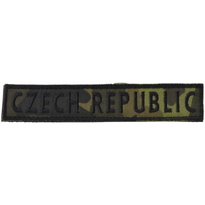 NAVYS Nášivka CZECH REPUBLIC - vz.95 les CZ VELCRO – Zboží Dáma