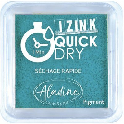 Aladine Razítkovací polštářek Izink Quick Dry azurová modrá – Sleviste.cz