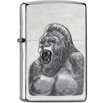 ZIPPO chrom gebürstet Plakette Gorilla 2007440 – Hledejceny.cz