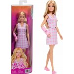 Mattel Barbie BRB Fashionistas modelka v růžovém outfitu se sádrou na ruce – Hledejceny.cz