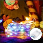 Aigostar B.V. Aigostar LED Vánoční řetěz 100xLED 3xAA 10,3m multicolor AI1329 – Hledejceny.cz