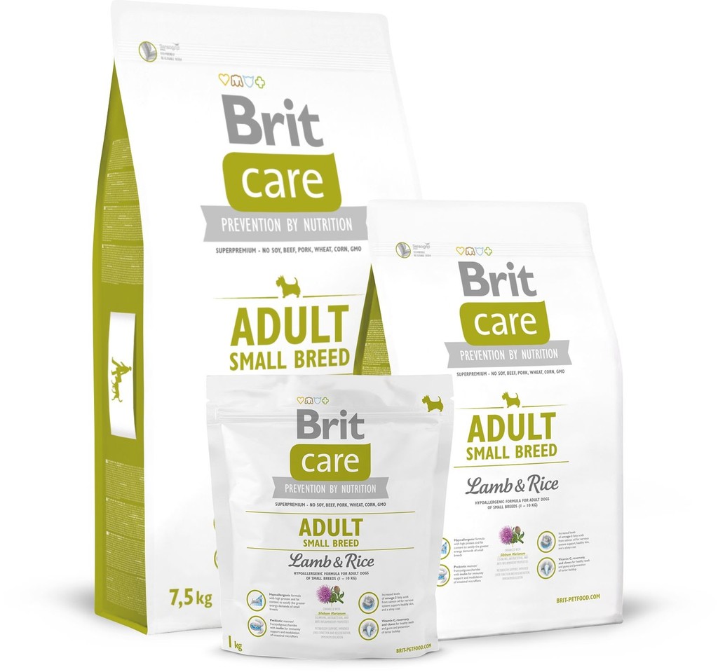 Brit Care Adult Small Breed Lamb & Rice 2 x 7,5 kg
