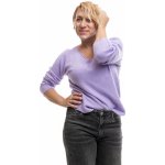 Italy fashion Dámský svetr COCOA Fialová – Sleviste.cz