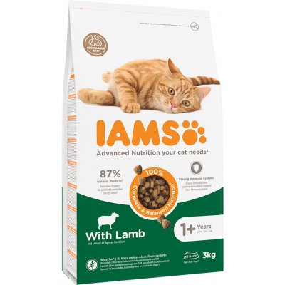 IAMS Advanced Nutrition Adult Cat s jehněčím 3 kg