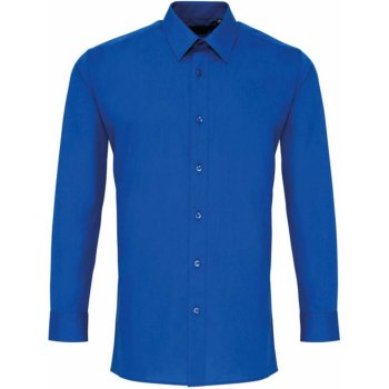 Cufflinks pánská popelínová košile královská modrá