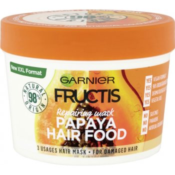 Garnier Fructis Hair Food Papaya maska na vlasy 390 ml