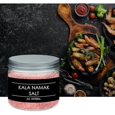 krystalická sůl KALA NAMAK 250 g – Zboží Dáma