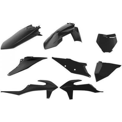 Polisport kompletní plasty KTM SX/SXF 19-20 XC/XC-F 19-20 černá KTM SX 65 rok 19-20 | Zboží Auto