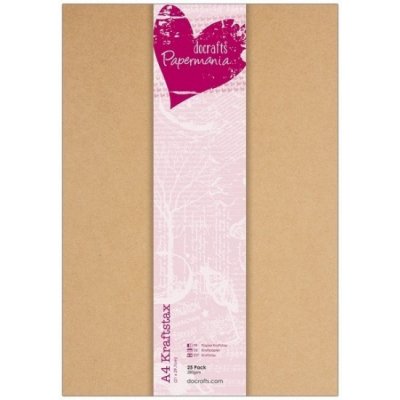 Sada kartonových papírů Kraftstax A4 (100ks) – Zboží Mobilmania
