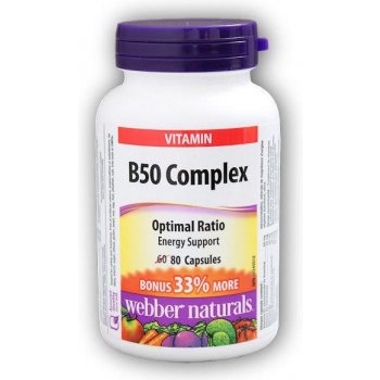 Webber Naturals B50 Complex 80 tablet