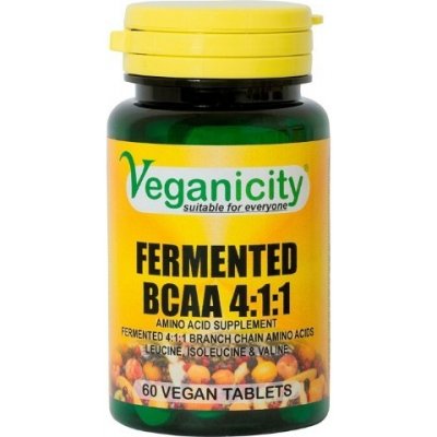 Veganicity BCAA 4:1:1 1000 mg fermentované 60 tablet