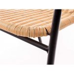 křesílko HAPPY GREEN ocelové stříbrné PE RATAN A08866 – Sleviste.cz