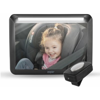 Zopa Zrcátko Deluxe Black s LED | Zboží Auto