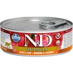 N&D Cat QUINOA Adult Herring & Coconut 80 g – Zboží Mobilmania