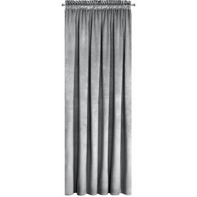 Top textil Závěs Velvet 140x270 cm světle šedý – Hledejceny.cz