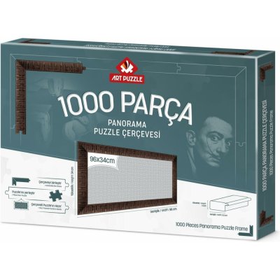 ART PUZZLE Rám 96x34cm Brown – Zboží Dáma