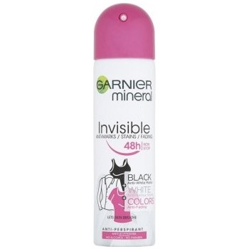 Garnier Mineral Invisible Black & White deospray Woman 150 ml