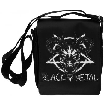 Metallama black Metal Metallama Metalová kabelka black metal kozel
