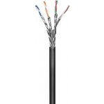 MicroConnect KAB024-100 CAT6 S/FTP, SOLID OUTDOOR, 100m, černý – Zboží Živě