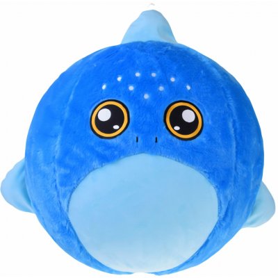 LEAN Toys 28663 Plyšový skákací míč žralok BigCutePet 50 cm modrý – Zboží Mobilmania