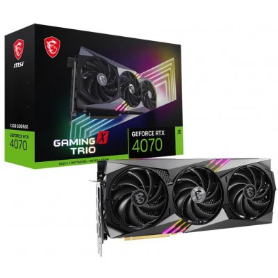 MSI GeForce RTX 4070 GAMING X TRIO 12G – Hledejceny.cz