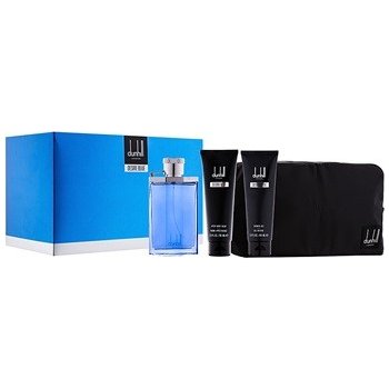 Dunhill Desire Blue V. EDT 100 ml + sprchový gel 90 ml + balzám po holení 90 ml + etue dárková sada