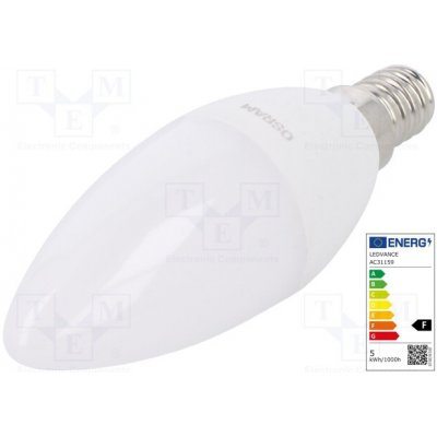 Osram 4052899973367 žárovka LED bílá neutrální E14 230VAC 470lm P 5,7W 4000K – Hledejceny.cz