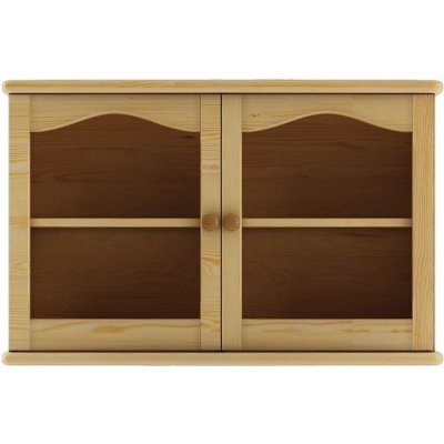 Nábytek z lesa - Horní kuchyňská skříňka DE49 - masiv borovice - 90/60/30 cm (š/v/h) – Sleviste.cz