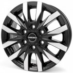 Borbet CW6 6,5x16 6x130 ET54 black polished | Zboží Auto